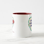Tasse 2 Couleurs Amor Vincit Omnia Love (Centre)