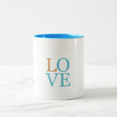 Tasse 2 Couleurs Amour (Centre)