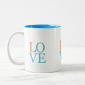 Tasse 2 Couleurs Amour (Gauche)