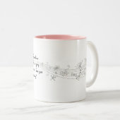 Tasse 2 Couleurs Amour (Devant droit)