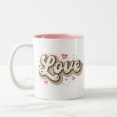 Tasse 2 Couleurs Amour (Gauche)