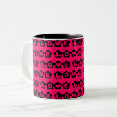 TASSE 2 COULEURS AMOUR (Devant gauche)