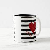 Tasse 2 Couleurs Amour (Devant droit)