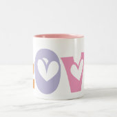 Tasse 2 Couleurs Amour (Centre)