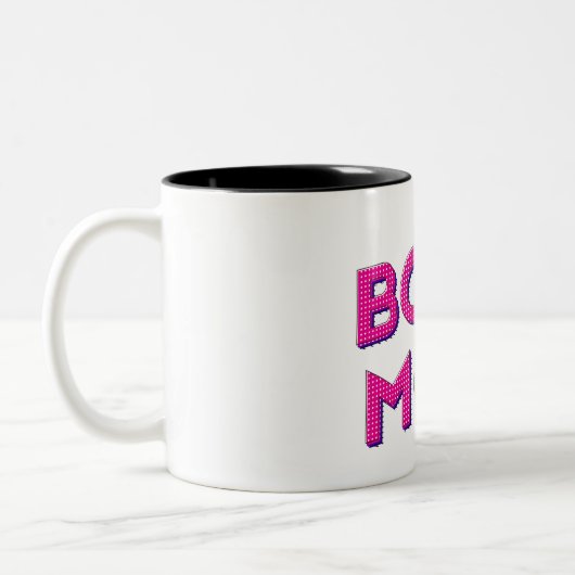 Tasse 2 Couleurs Amour avec maman Boss (Gauche)