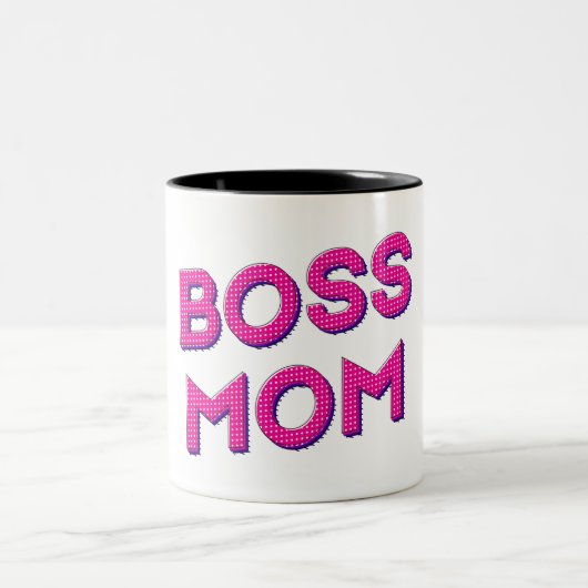 Tasse 2 Couleurs Amour avec maman patronne (Centre)
