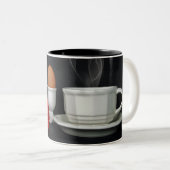 Tasse 2 Couleurs Amour chaud (Devant droit)