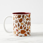 Tasse 2 Couleurs Amour d'automne (Gauche)