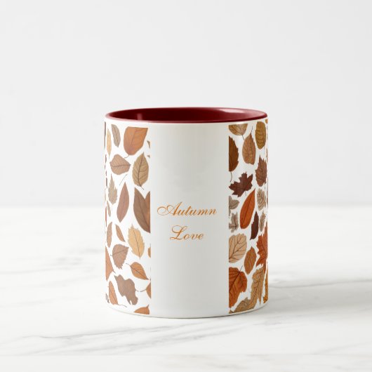 Tasse 2 Couleurs Amour d'automne (Centre)