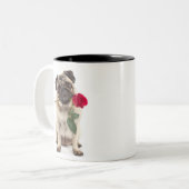 Tasse 2 Couleurs Amour de Carlin (Devant gauche)