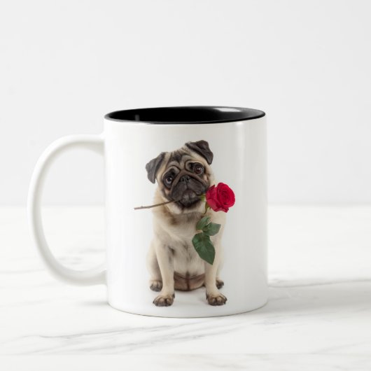 Tasse 2 Couleurs Amour de Carlin (Gauche)