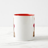 Tasse 2 Couleurs Amour de Corgi (Centre)