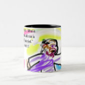 Tasse 2 Couleurs amour de jésus (Centre)