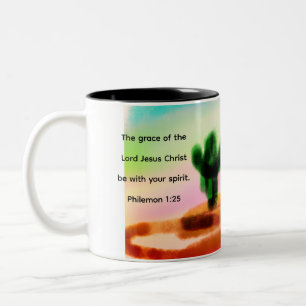 Tasse 2 Couleurs amour de jésus