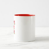 TASSE 2 COULEURS AMOUR DE LA VIE (Centre)