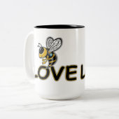 TASSE 2 COULEURS AMOUR DE L'ABEILLE (Devant gauche)
