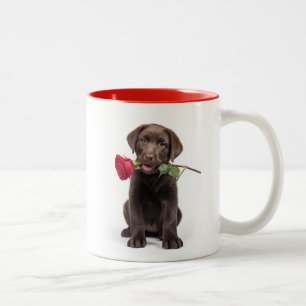 Tasse 2 Couleurs Amour de Labrador