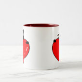 Tasse 2 Couleurs Amour de pingouin (Centre)