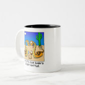 Tasse 2 Couleurs Amour de serpent à sonnettes (Devant gauche)