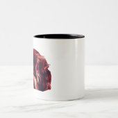 Tasse 2 Couleurs Amour de springer spaniel de Gallois (Centre)