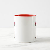 Tasse 2 Couleurs Amour de Weimaraner (Centre)