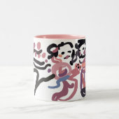 Tasse 2 Couleurs Amour des fleurs de cerisier (Centre)