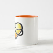 Tasse 2 Couleurs Amour d'Inifnite (Centre)