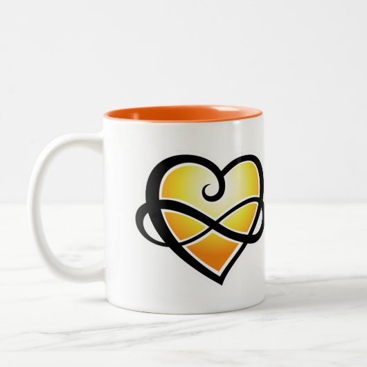 Tasse 2 Couleurs Amour d'Inifnite (Gauche)