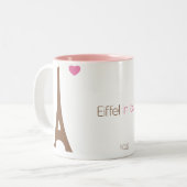 Tasse 2 Couleurs amour d'oeil… (Devant gauche)