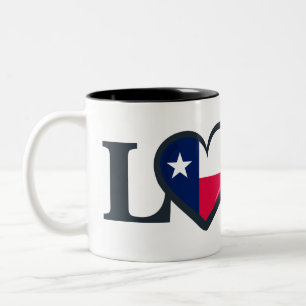 Tasse 2 Couleurs Amour du Texas