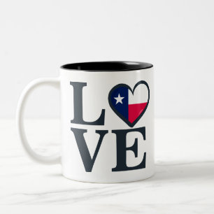 Tasse 2 Couleurs Amour du Texas