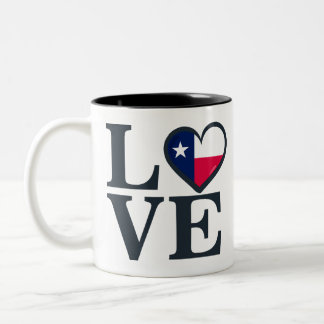Tasse 2 Couleurs Amour du Texas