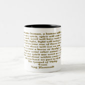 Tasse 2 Couleurs Amour et Esprit (Centre)