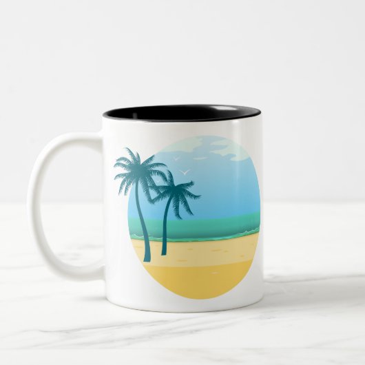 TASSE 2 COULEURS AMOUR ÉTÉ (Gauche)
