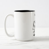 Tasse 2 Couleurs Amour éternel  (Gauche)
