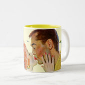 Tasse 2 Couleurs Amour-Frappé (Devant droit)