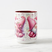 Tasse 2 Couleurs Amour Gnomes (Centre)
