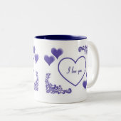 Tasse 2 Couleurs Amour hongrois (Devant droit)
