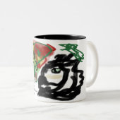 Tasse 2 Couleurs amour jésus (Devant droit)