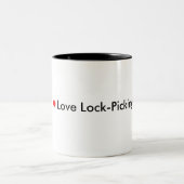 Tasse 2 Couleurs Amour Lockpicking (Centre)