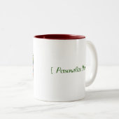 Tasse 2 Couleurs Amour Louder personnalisable (Devant droit)