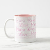 Tasse 2 Couleurs Amour Nana (Gauche)