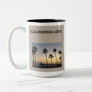 Tasse 2 Couleurs Amour pour la Californie ❤️