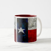 Tasse 2 Couleurs Amour pour le Texas (Devant droit)