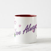 Tasse 2 Couleurs Amour toujours (Centre)