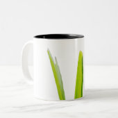 Tasse 2 Couleurs Amour Vert (Devant gauche)