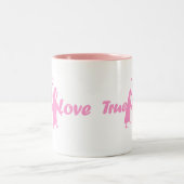 Tasse 2 Couleurs Amour vrai (pingouin) (Centre)