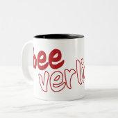 Tasse 2 Couleurs amoureux (Devant gauche)