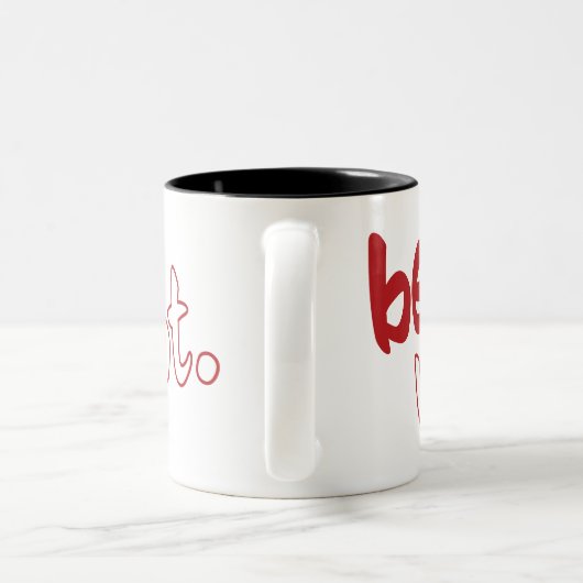 Tasse 2 Couleurs amoureux (Poignée)