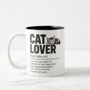 Tasse 2 Couleurs Amoureux des chats